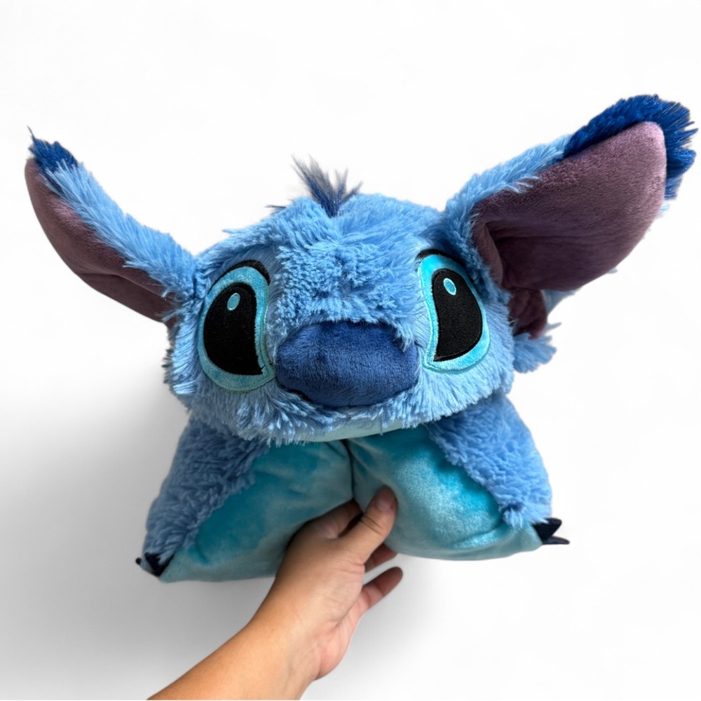 Stitch Pillow Pets Disney Lilo & Stitch Stuffed Animal Plush Toy Blue 13”x13”x8”